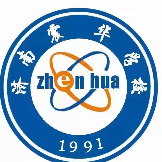 济南震华学校logo